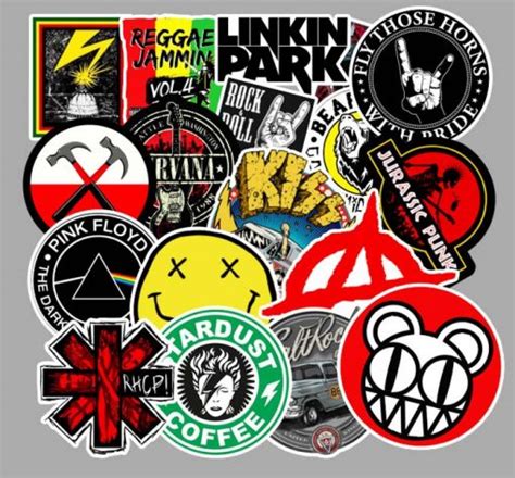 Punk Rock Music Band Stickers Wholesale sticker supplier