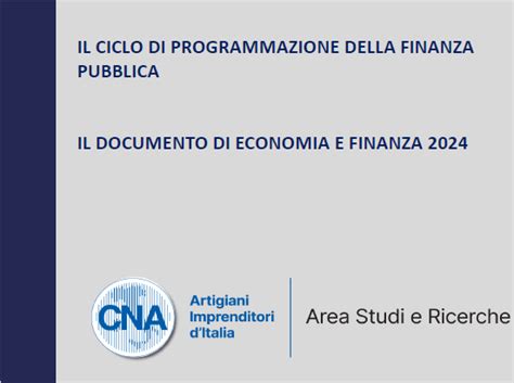 Guida Al DEF 2024 CNA