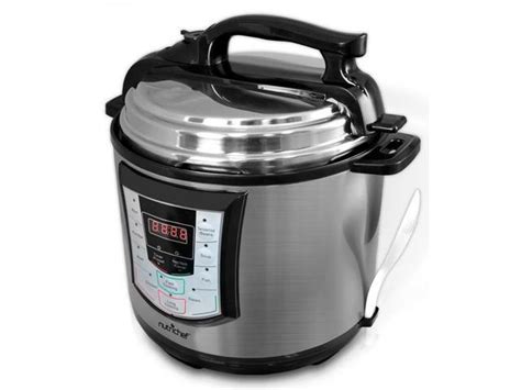 Nutrichef Pkprc Digital Electronic Pressure Cooker Slow Cooker