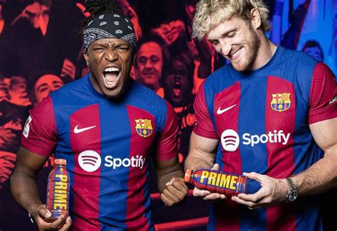 La bebida energética Prime de Logan Paul y KSI patrocinador del