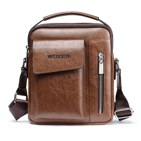 Casual Mannen Schoudertas Vintage Crossbody Tassen Hoge Kwaliteit