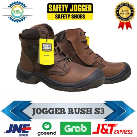 jual sepatu safety jogger rush  safety shoes jogger original ujung