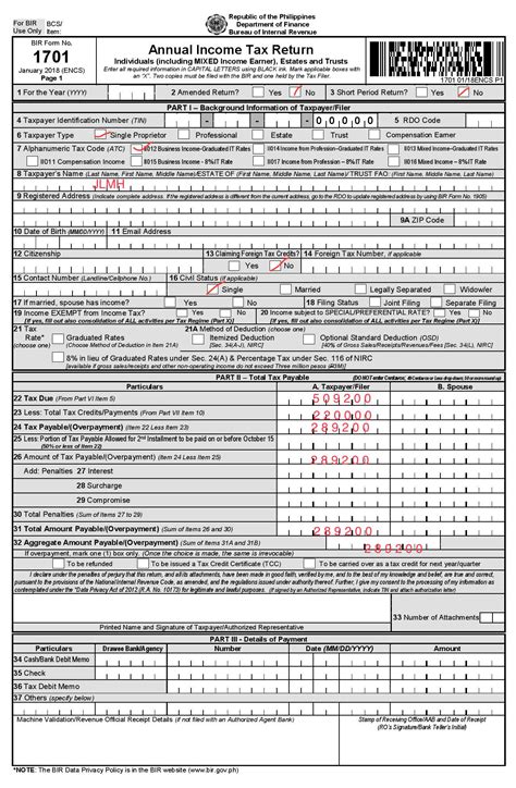 Solved Put The Given Details Below In The Bir Form For Mixed