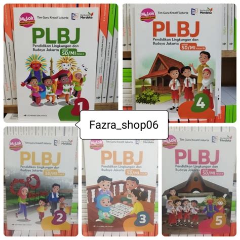 Jual NEW ORI Buku PLBJ Sd Mi Kelas 1 2 3 4 5 Mulok Muatan Lokal