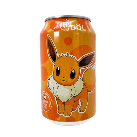 QDOL Pokemon Eevee Peach Sparkling Water - Nimbus Imports