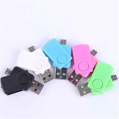 Etmakit Mini Usb Card Reader Otg Micro Usb Tf Card Usb 2 0 Memory Card Adapter High Quality