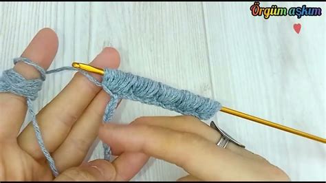 Super Easy Tunisian Crochet Knitting Model Ok Kolay Ok G Steri Li