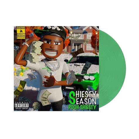 Pooh Shiesty Shiesty Season Exclusive Limited Edition Spring Green Lp Entegron Llc