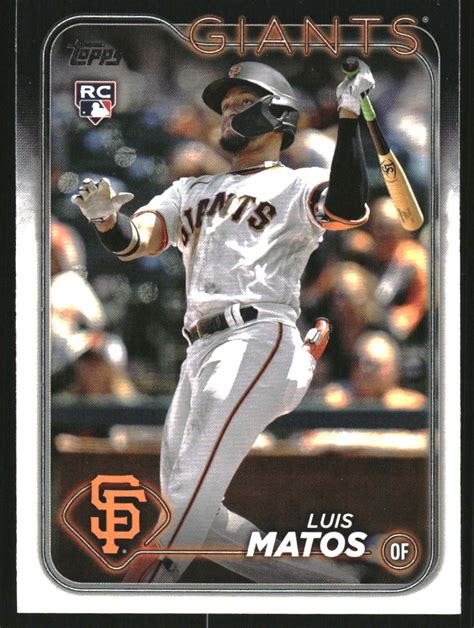 Topps Luis Matos Rc Nm Mt