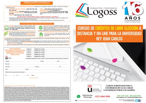 Cursos De Cr Ditos De Libre Elecci N A Distancia Y On