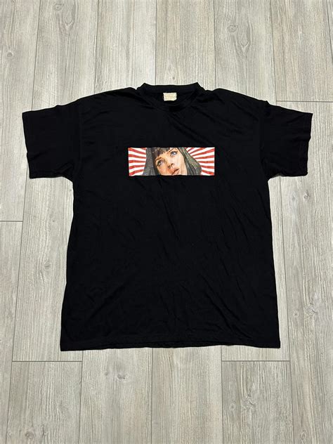 Movie Pulp Fiction Mia Wallace Uma Thurman Official Tshirt Grailed