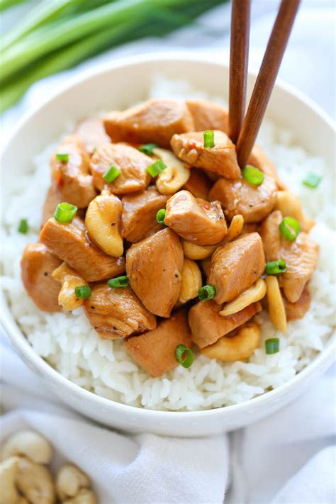 Slow Cooker Cashew Chicken Damn Delicious