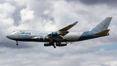 4K BCI Silk Way West Airlines Boeing 747 467F SCD Bob Everett