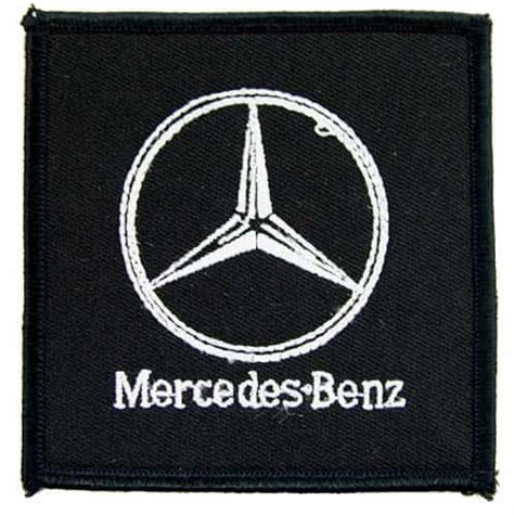 Mercedes Benz Auto Racing Iron On Embroidered Patch