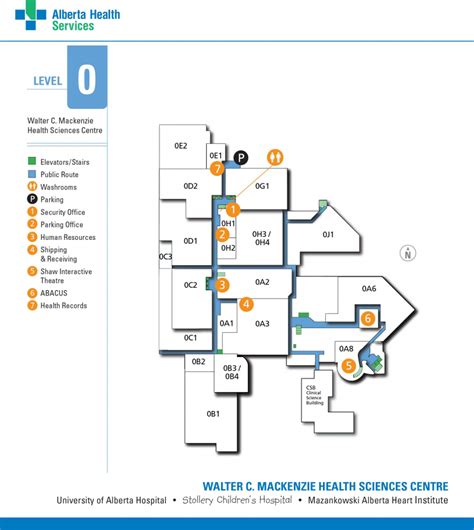 University Of Alberta Hospital Map