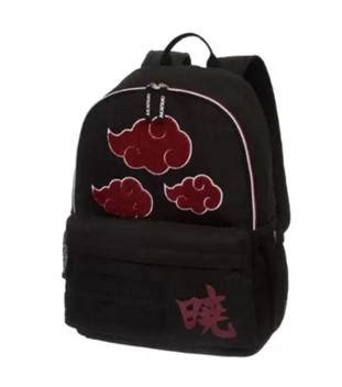 Mochila De Costas Naruto Akatsuki Infantil Escolar Unissex Pacific