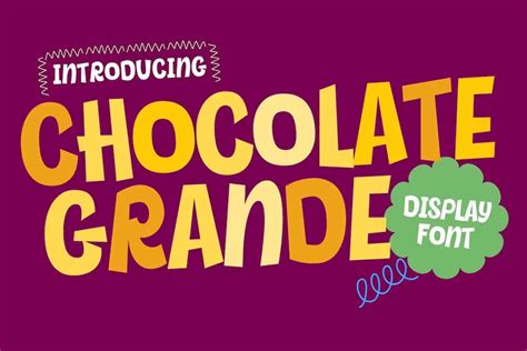 Chocolate Grande Font Slidehack FontSpace