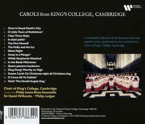 King's College Choir Cambridge - Carols (CD) – jpc