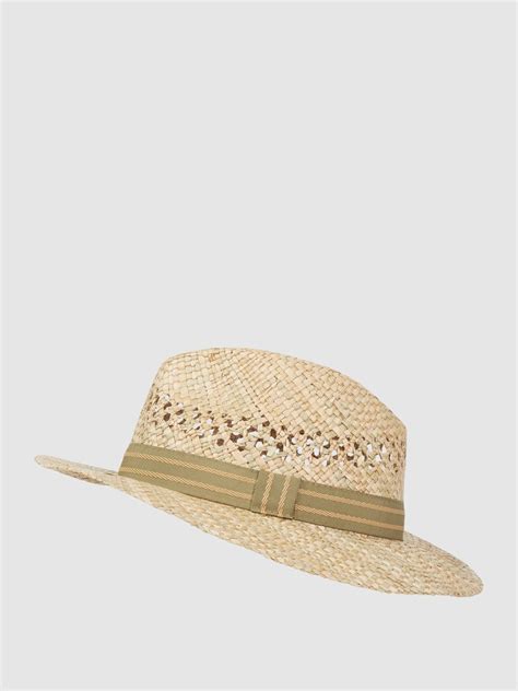 M Ller Headwear Strohhut Mit Hutband Beige Online Kaufen