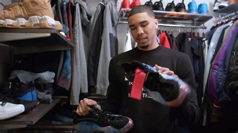 Jayson Tatum Shows Off His Sneaker Collection Full of Foams and Jordans ...