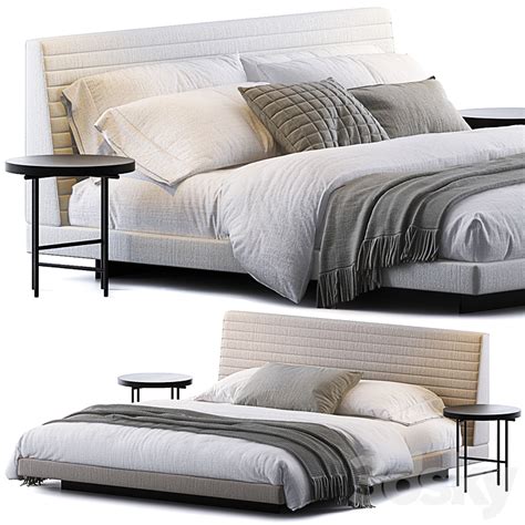 Roger Bed By Minotti Bed D Model