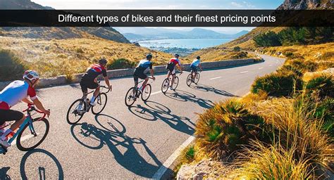 Different types of bikes and their finest pricing points