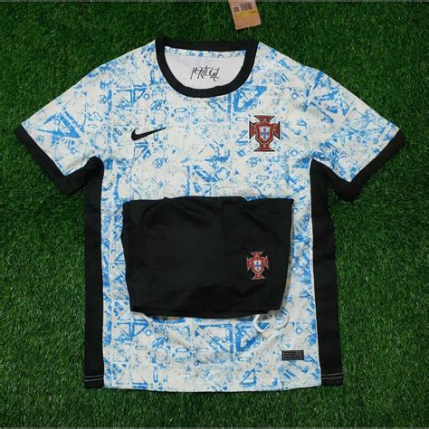 Jual Baju Bola Portugal Away EURO 2024 Jersey Portugal Away Terbaru