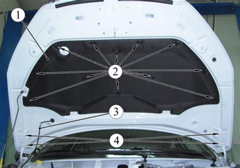 Капот его детали и механизмы. Кузов LADA VESTA – снятие и установка ...