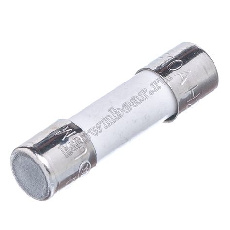 Предохранитель 5х20мм цилиндрический, керамический, сверхбыстрый, 10А ...