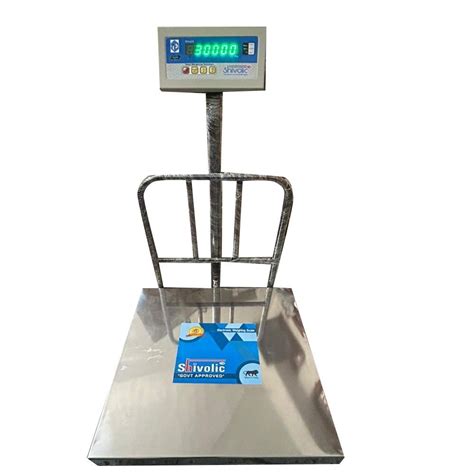 Stainless Steel Fully Automatic Shivolic Met Electronic Weighing Scales