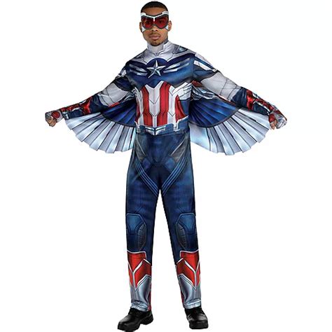 Falcon Costume for Adults - Marvel The Falcon and the Winter Soldier ...