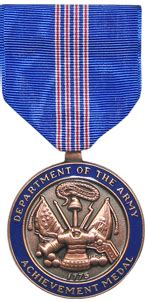 Army Achievement Medal for Civilian Service