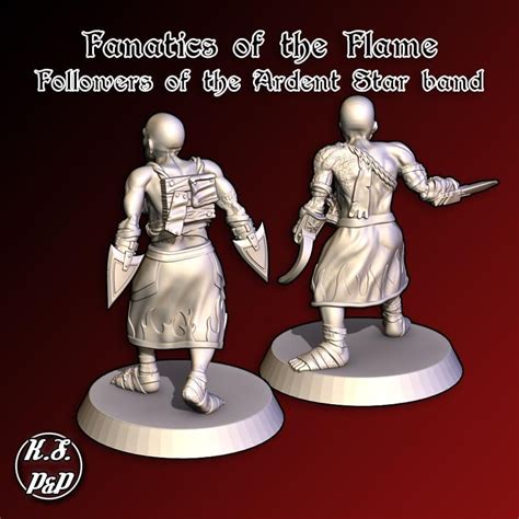 New Designs On My Store First Two Henchmen For A Fire Based Skirmish