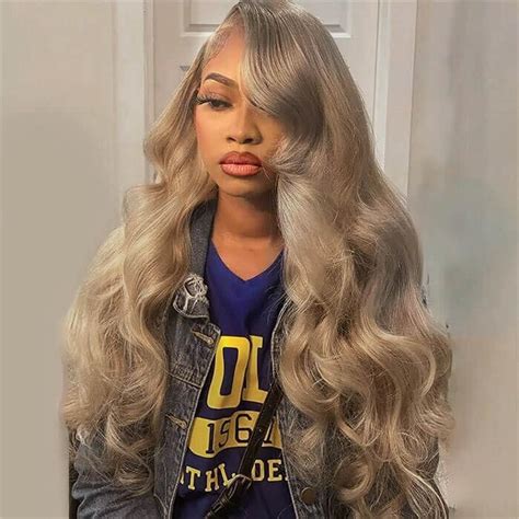 180 Density Brown To Blonde 360 Straight Wigs Human Hair