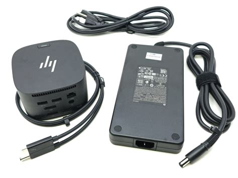 4j0g4aa Aba Hp Thunderbolt Dock 280w G4 Usb C With Combo Cable 280w Ac Adapter Cpu Medics