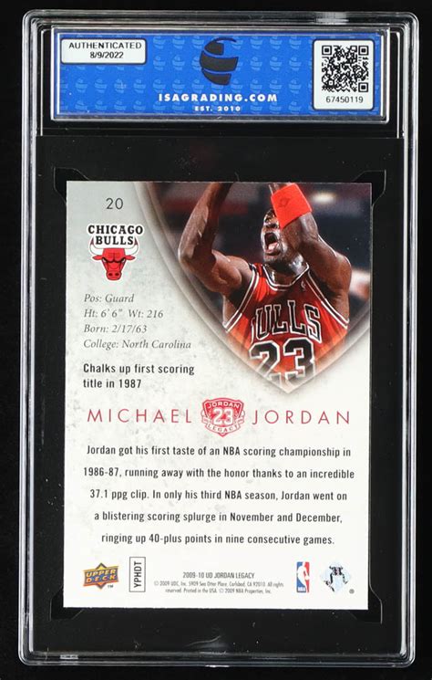 Michael Jordan 2009 10 Upper Deck Michael Jordan Legacy Collection Gold