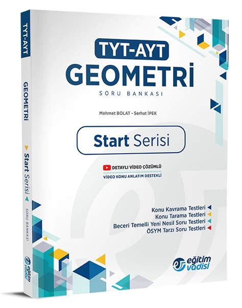 E Itim Vadisi Start Serisi Tyt Ayt Geometri Soru Bankas E Itim Vadisi