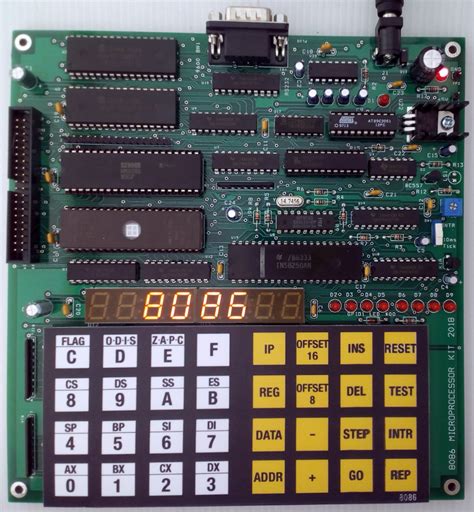 Build Your Own 8086 Microprocessor Kit