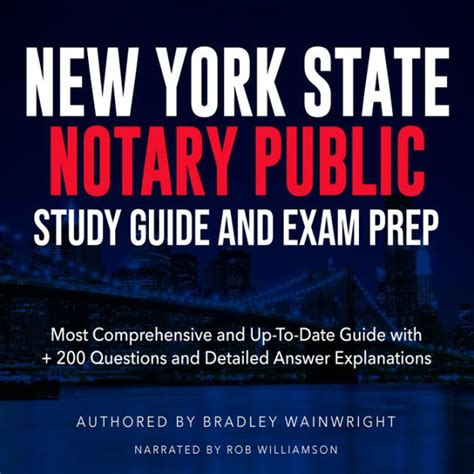 Nys Notary Public Study Guide And Exam Prep Master The New York