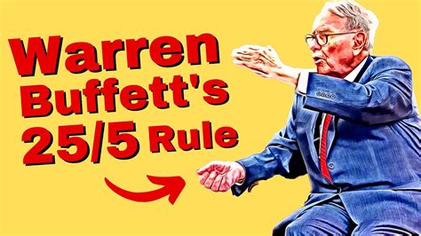 Warren Buffetts 5 25 Rule 3 Steps To Focus On Your Important Goals