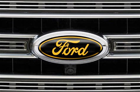 Ford F 150 Colored Oval Emblem Overlay Decals 2015 2018