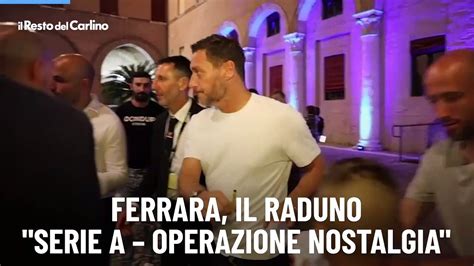 Ferrara Il Raduno Serie A Operazione Nostalgia Video Dailymotion