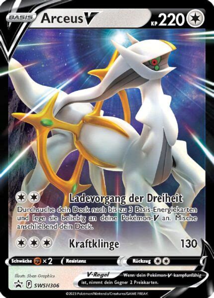 Arceus Alle Pok Mon Karten In Der Bersicht Pokezentrum