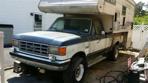 87 Ford F250 4x4 Barn Find P U Classic Ford F 250 1987 For Sale