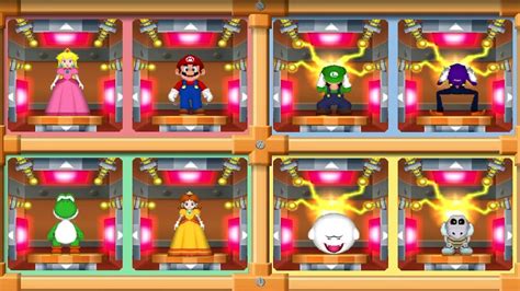 Mario Party All Player Minigames Master Difficulty Youtube