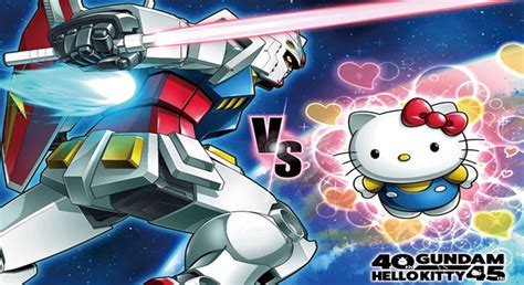 ¿gundam Vs Hello Kitty Ve El Primer Capítulo De La Miniserie Animada