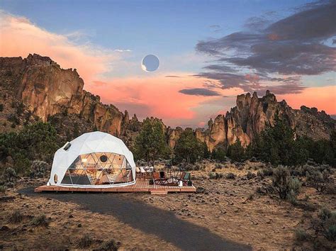 China Domo Geod Sico Glamping Para Observar Las Estrellas Al Aire Libre