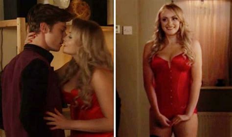 Coronation Street Spoilers Sinead Tinker Strips To Very Saucy Lingerie