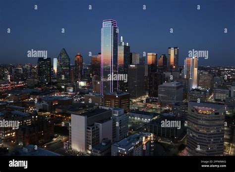 Dallas Skyline, Texas Stock Photo - Alamy