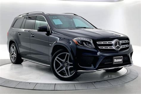 Certified Pre Owned 2018 Mercedes Benz GLS 550 4D Sport Utility In